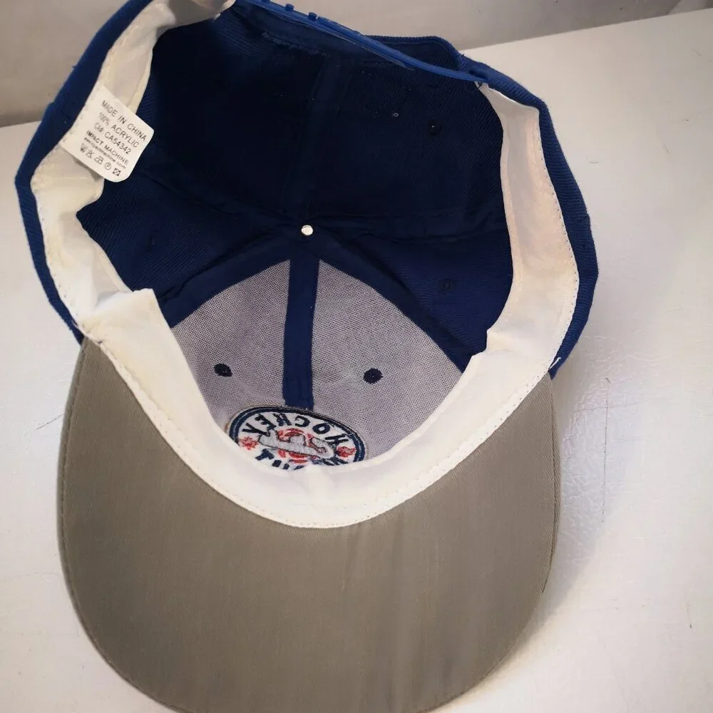 Budweiser Hockey Night in Canada Navy & Grey Baseball Hat - Picture 4 of 5